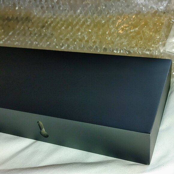 New In Box 24" Black Shelf - Picture 4 of 4